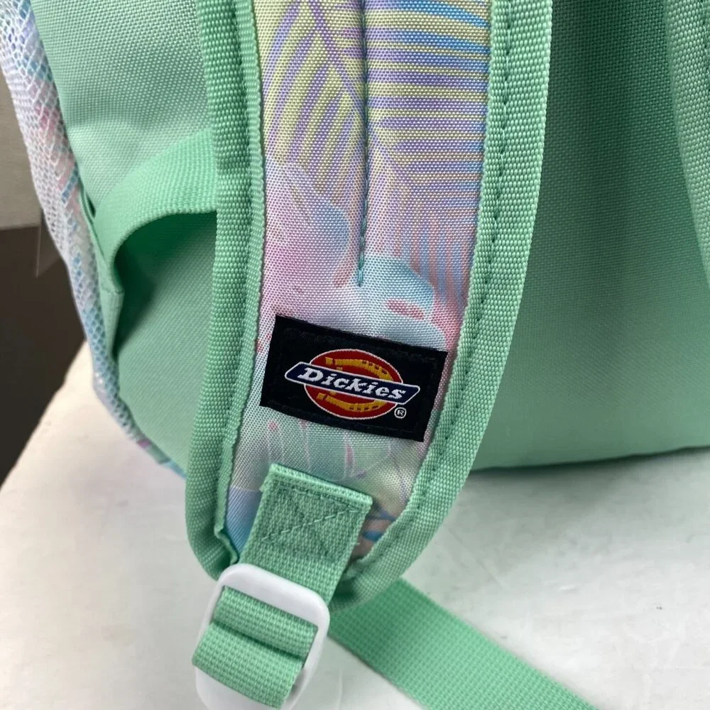 Dickies Student Tropical Backpack (Pastel Tropical)Laptop Sleeve,Ergonomic,NEW